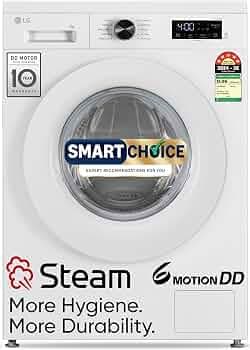 LG 7 Kg 5 Star Fully Automatic Front Load Washing Machine (FHB1207Z2W)
