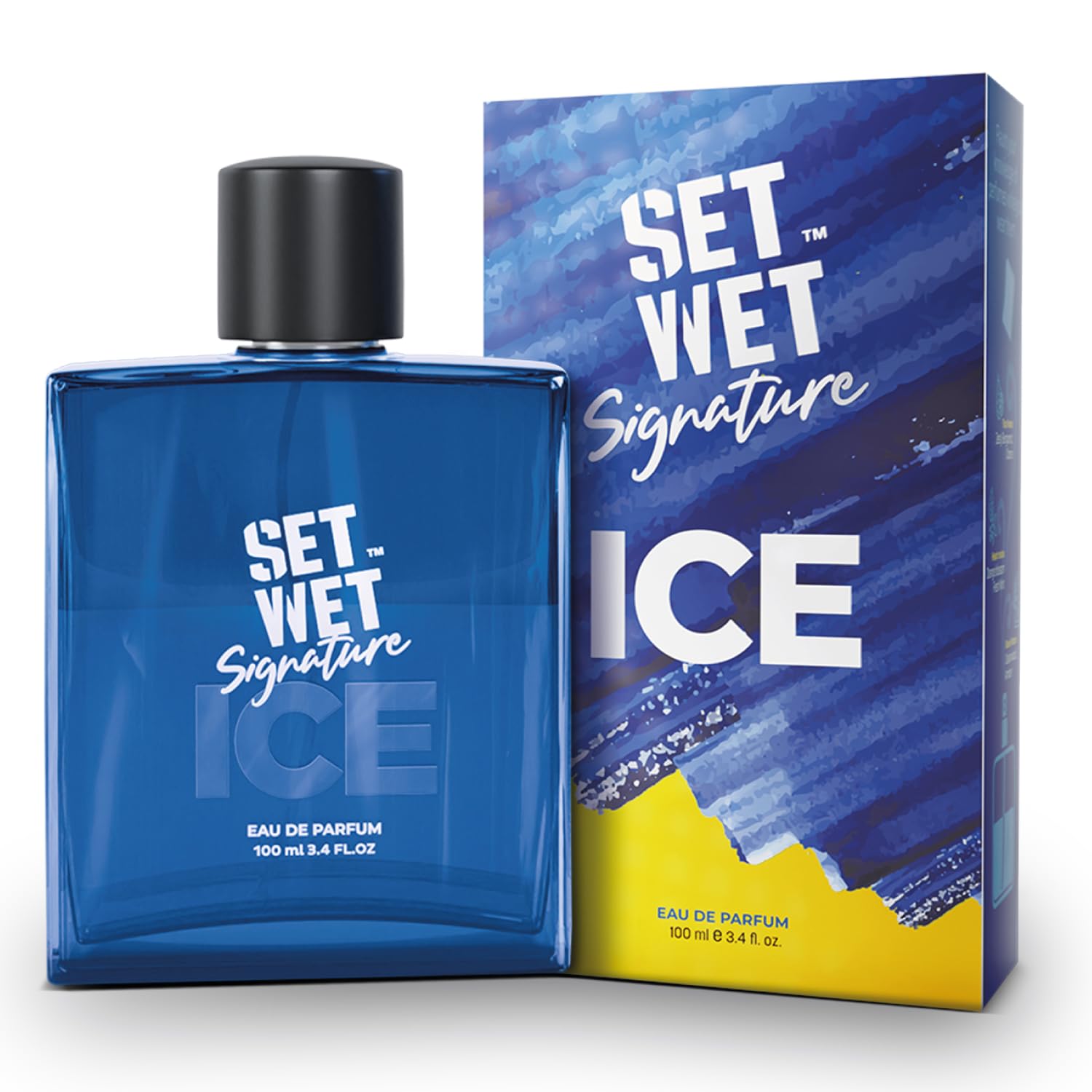 Set Wet Ice Perfume for Men, 100ml | Citrusy Long Lasting Perfume for Men | Gift for Men | Best Everyday Fragrance