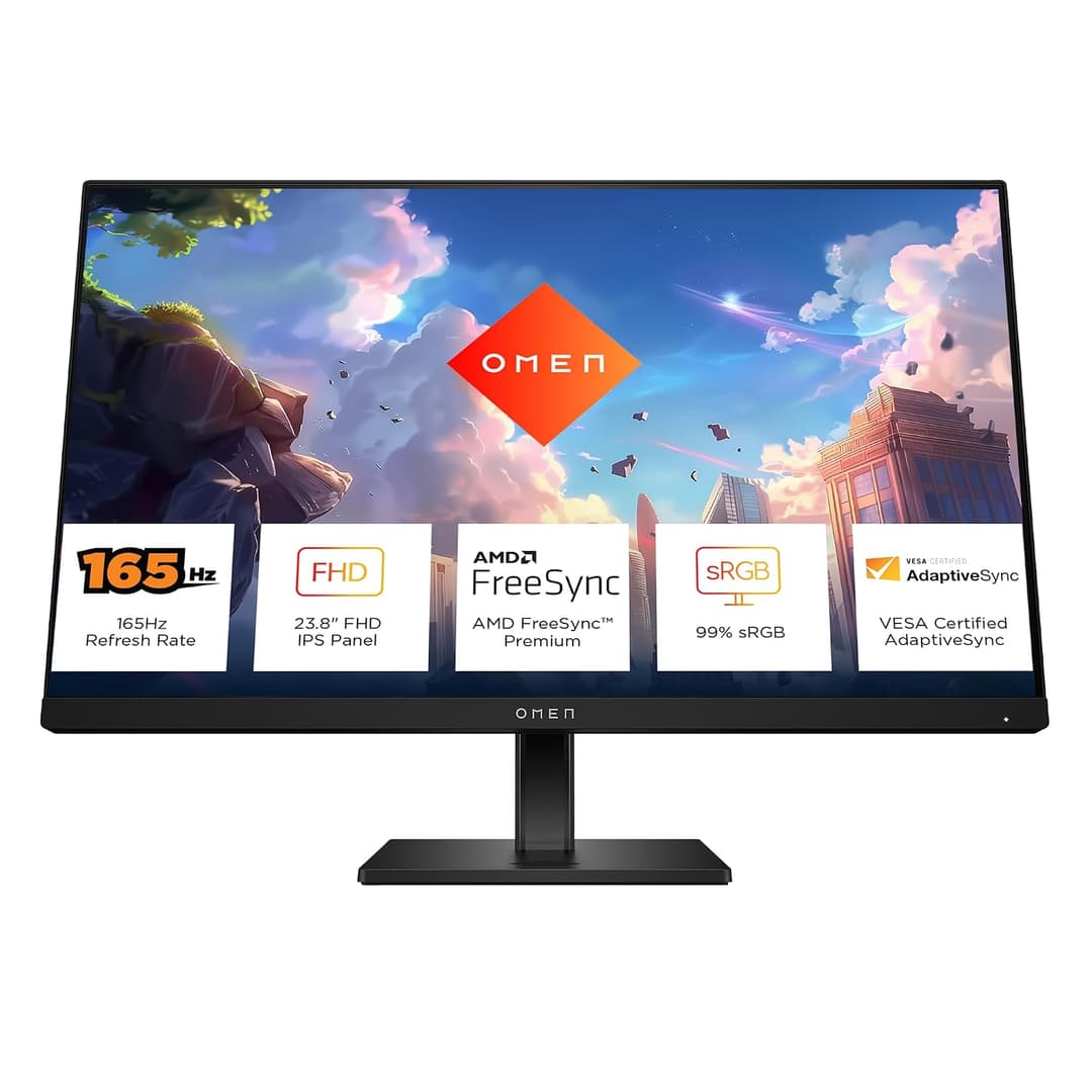 HP OMEN 23.8 inch FHD 165Hz Gaming Monitor (780F0AA)
