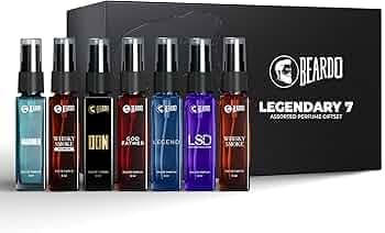 Beardo Legendary 7 Assorted Perfume Gift Set (7x8ml)