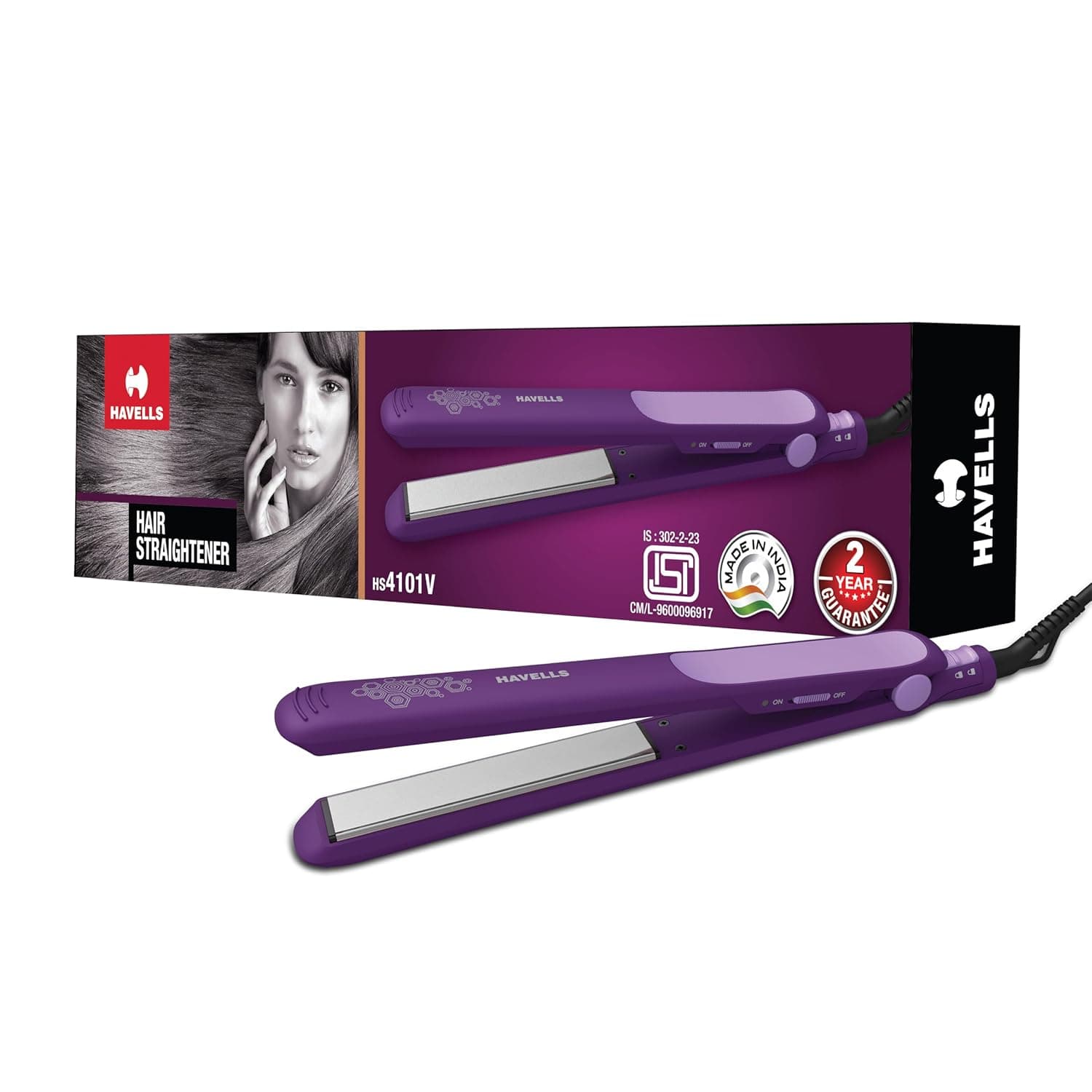 Havells HS4101 Ceramic Plates Hair Straightener