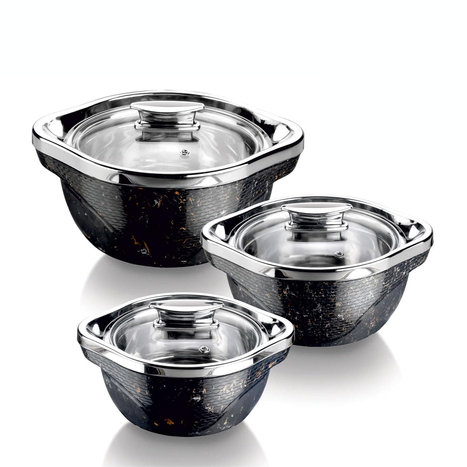 Signoraware Royal Bliss Insulated Casserole Set (3 Pieces)