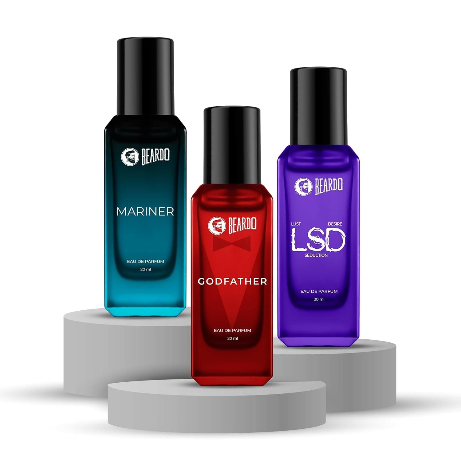 Beardo Intense Blend Perfume Trio Set (20ml x 3)