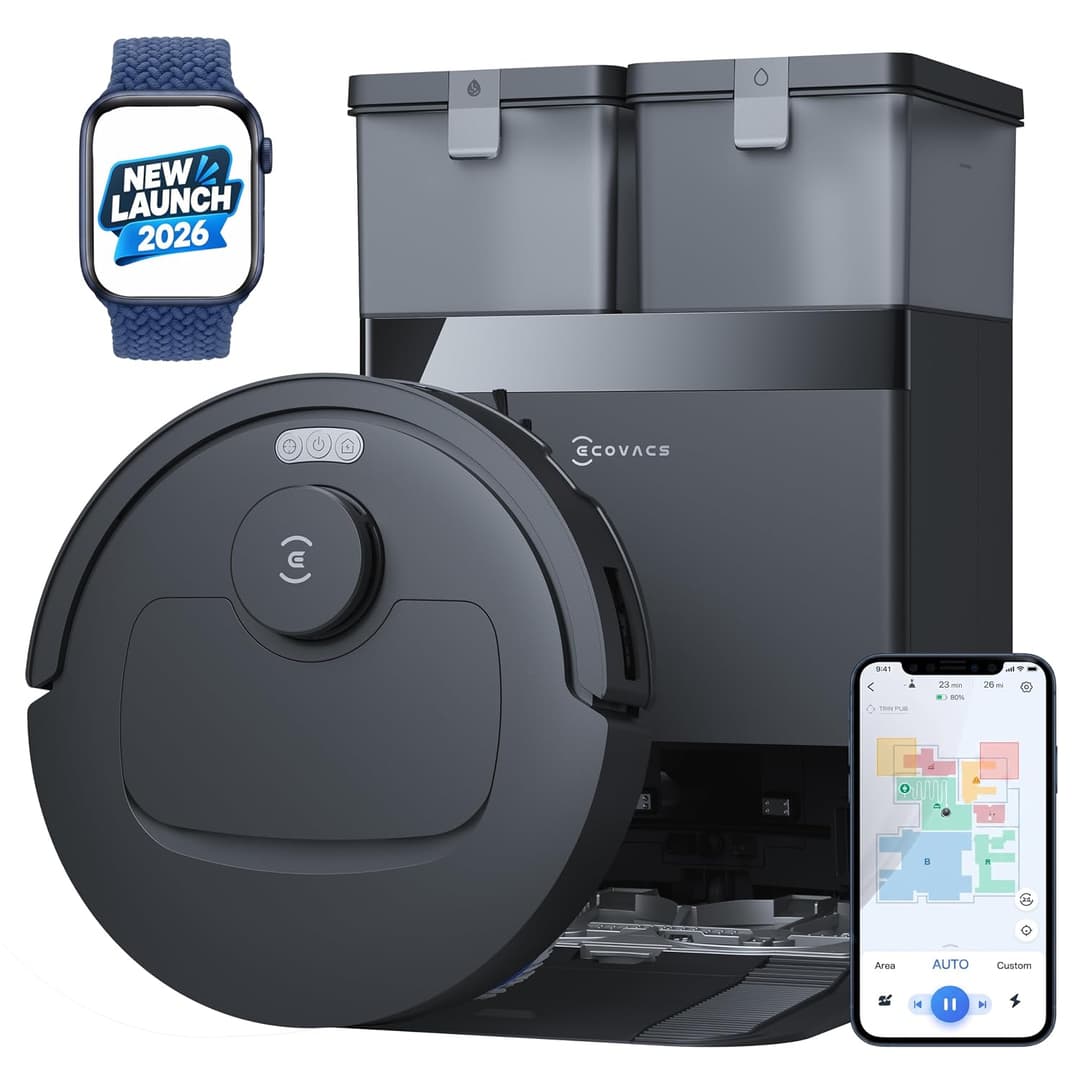 ECOVACS Deebot T30e Omni Robot Vacuum Cleaner & Mop