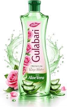 Dabur Gulabari Rose Water with Aloe Vera 400 ml