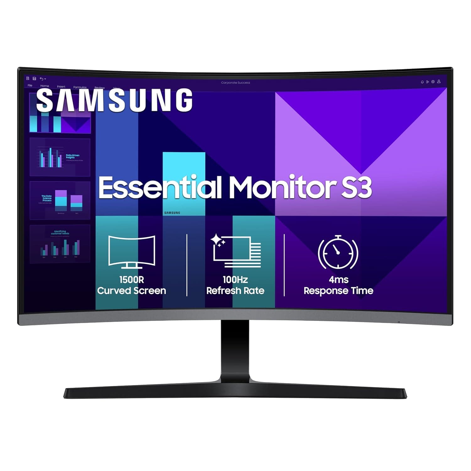 Samsung 32 Inch FHD 100Hz Curved Monitor