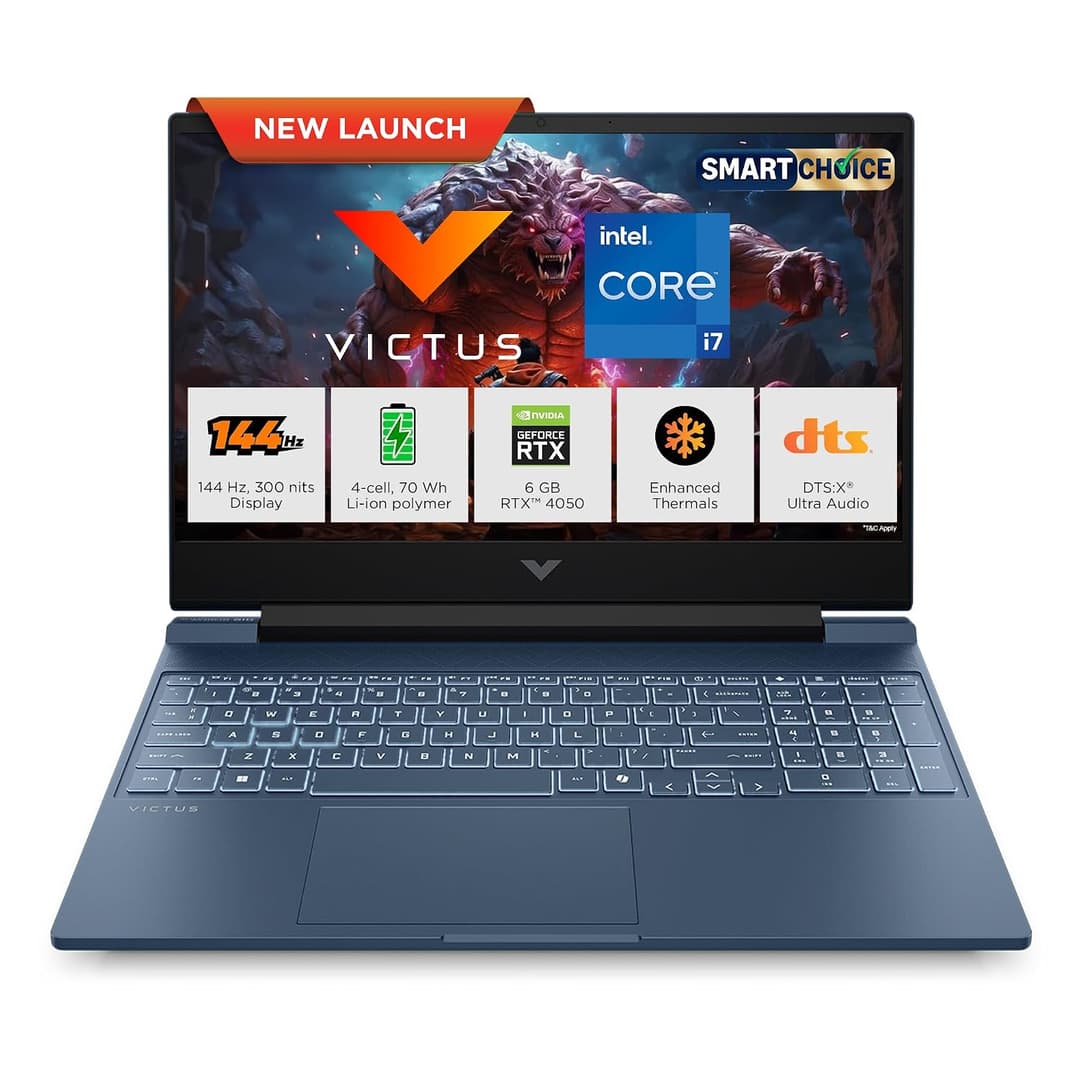 HP Victus 15 Core i7-13620H RTX 4050 16GB 512GB Gaming Laptop