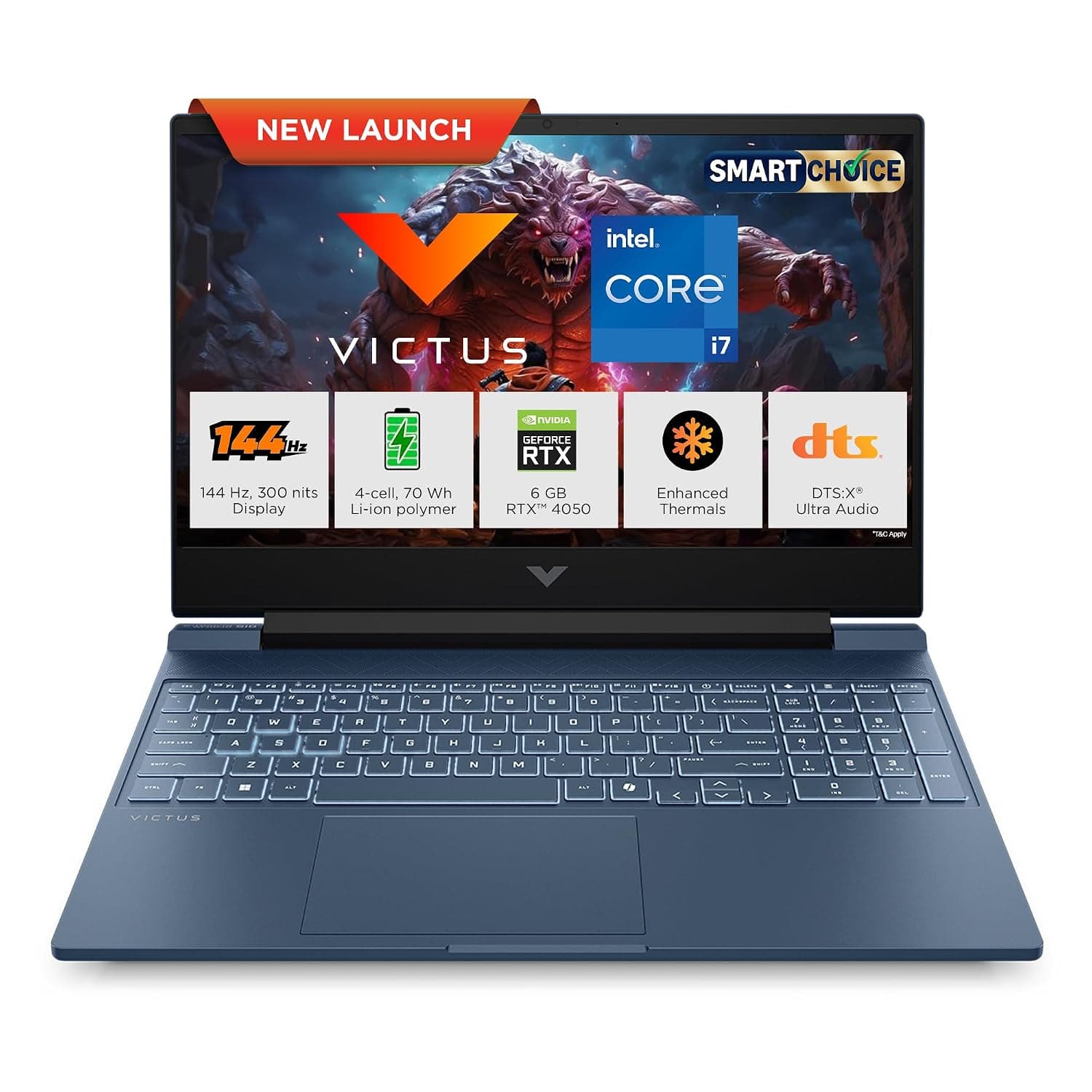 HP Victus 15 Core i7-13620H RTX 4050 16GB 512GB Gaming Laptop