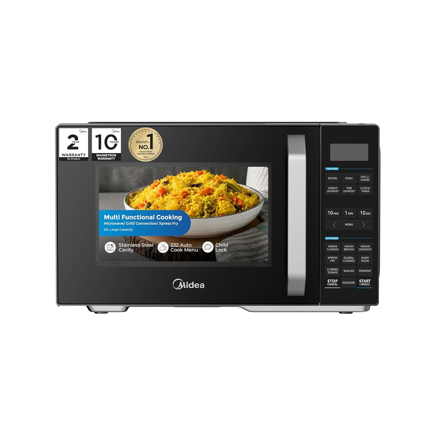 Midea 24 L Convection Microwave Oven with Air Fry