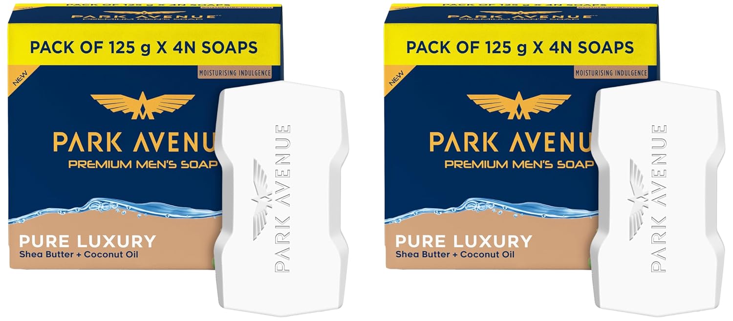 Park Avenue Pure Luxury Soap Pack of 8 500gm