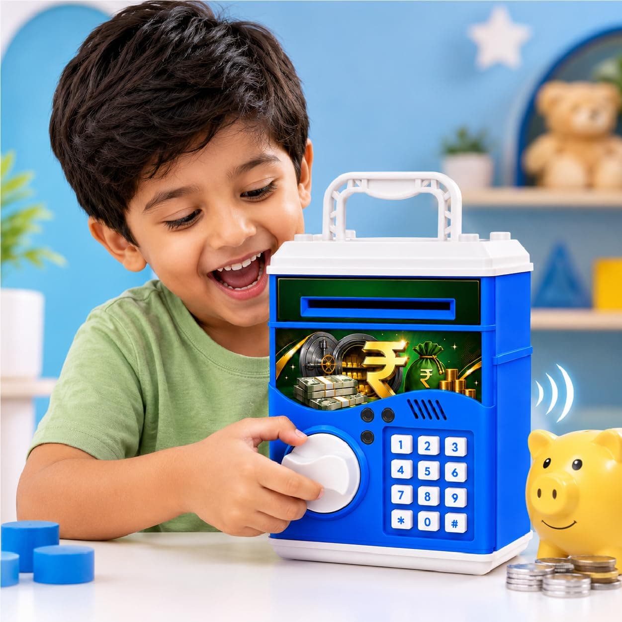 Lifelong Cuppy ATM Money Bank for Kids