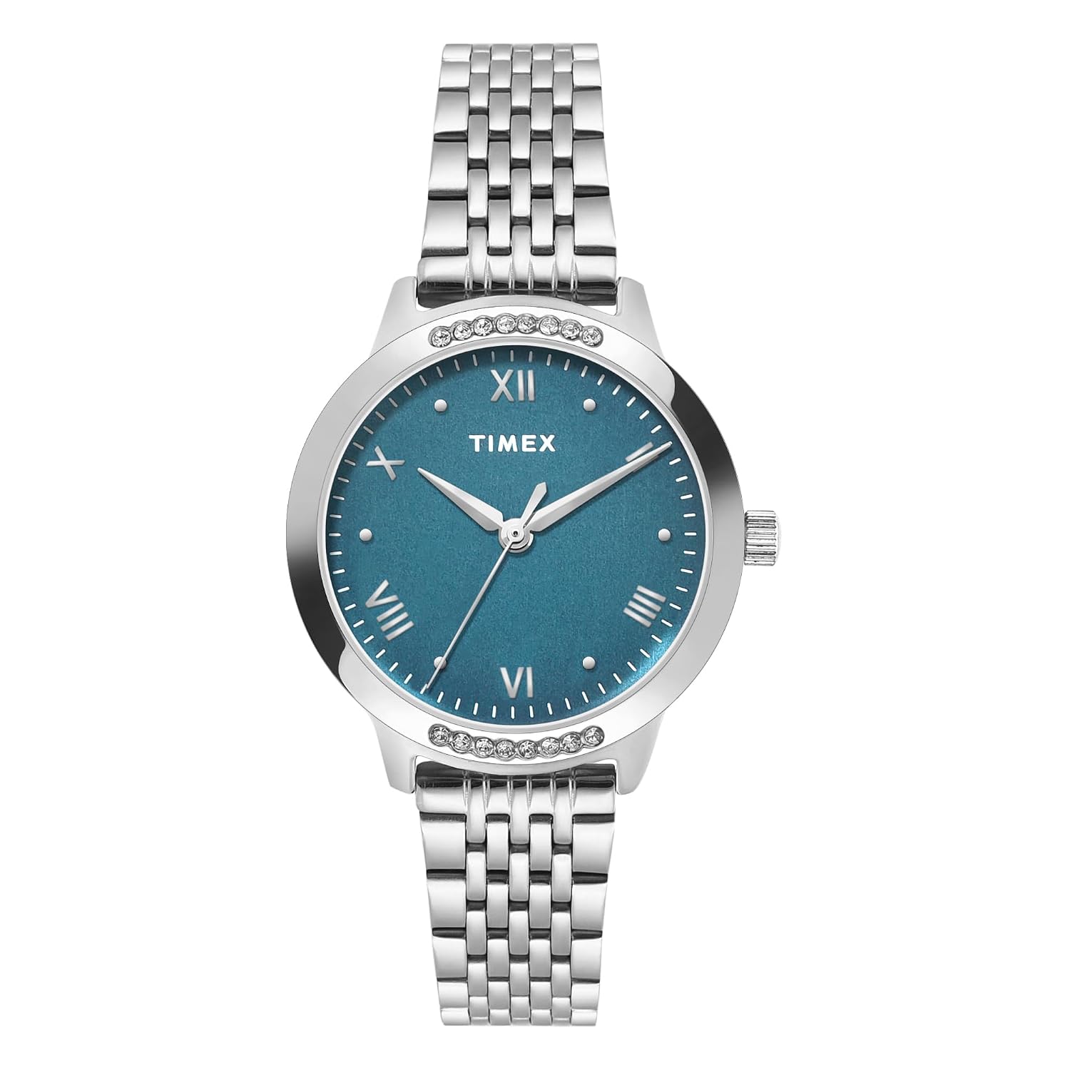 TIMEX Analog Watch for Women with Round Dial & Water Resistant Women's Wrist Watches