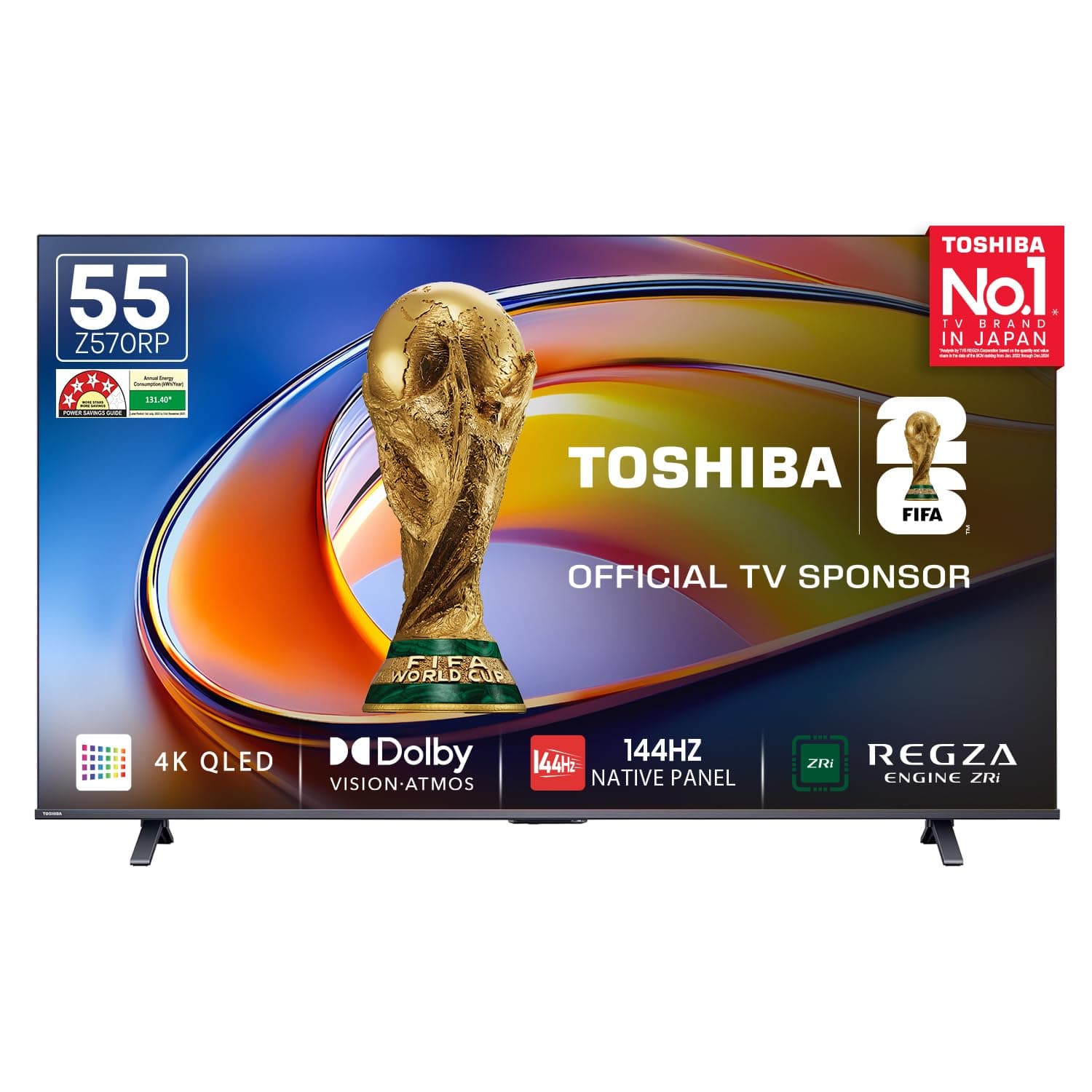 Toshiba 55 Inch 4K QLED Smart TV 55Z570RP