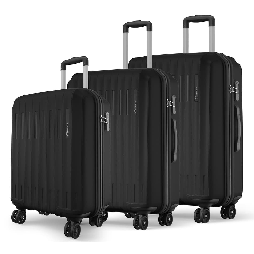 Safari Genius Alley Set of 3 Trolley Bags