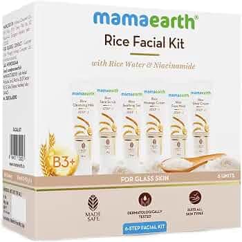 Mamaearth Rice Facial Kit With Niacinamide - 60 g