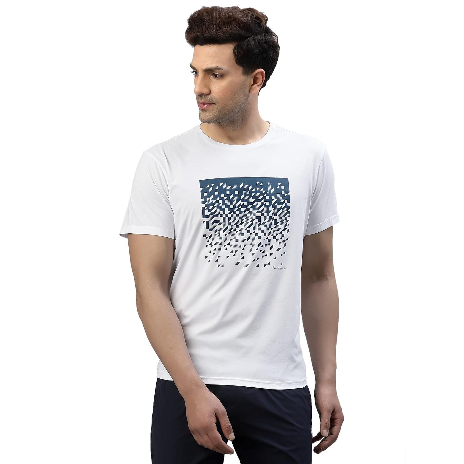 Red Tape Men Round Neck Activewear T-Shirt