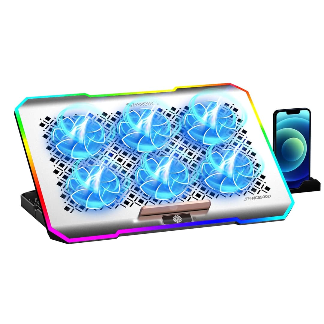 Zebronics ZEB-NC6500D Laptop Cooling Pad