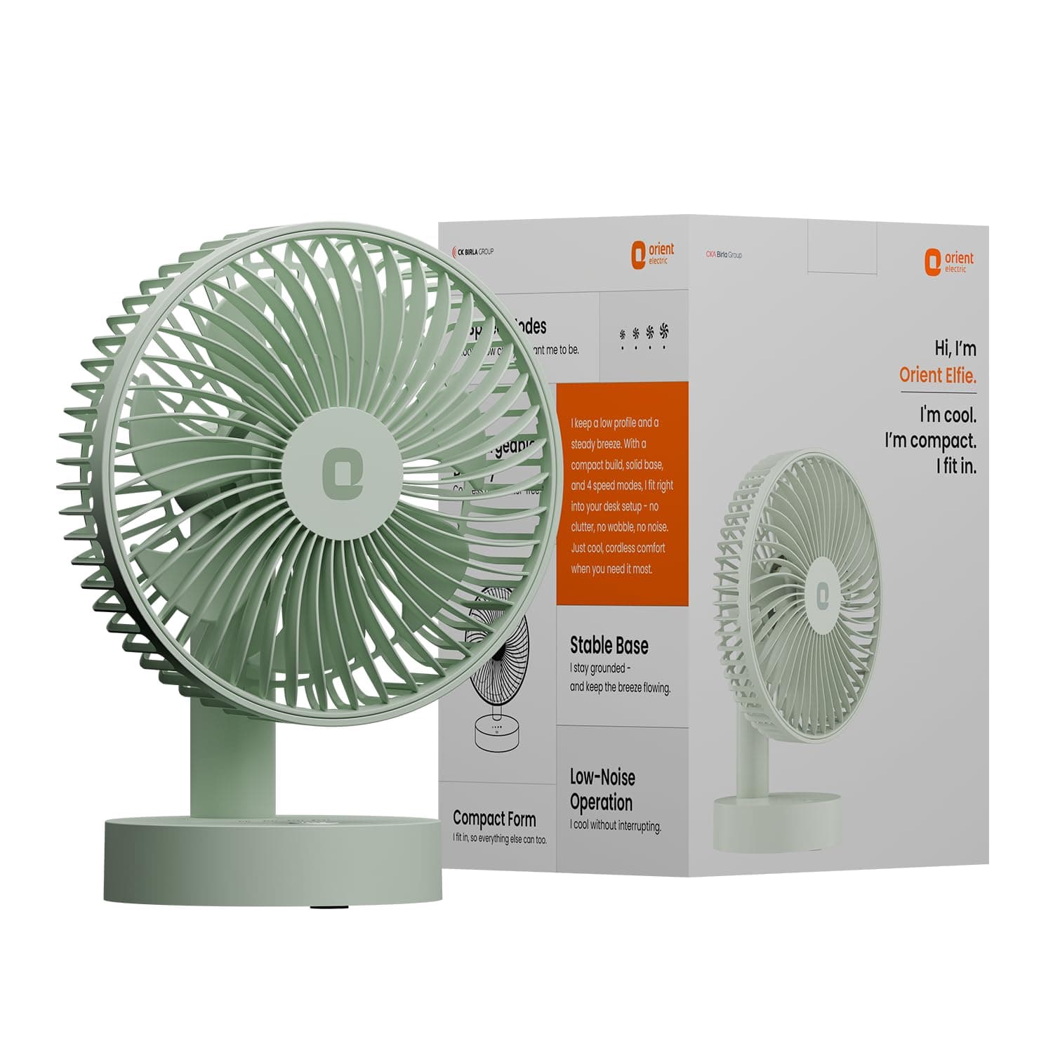 Orient Electric Elfie Rechargeable Personal Fan