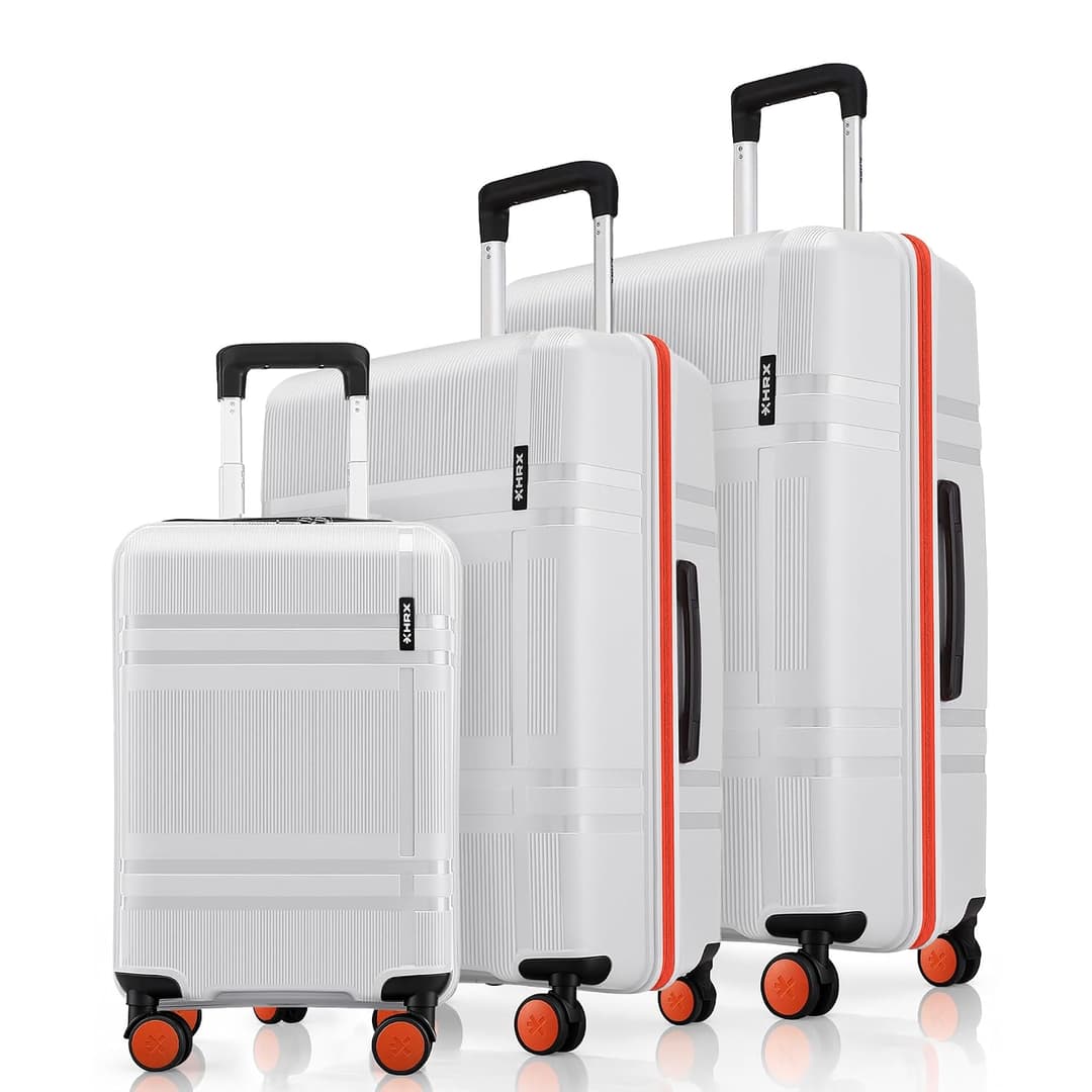 HRX Helium 3-Piece Polypropylene Luggage Set