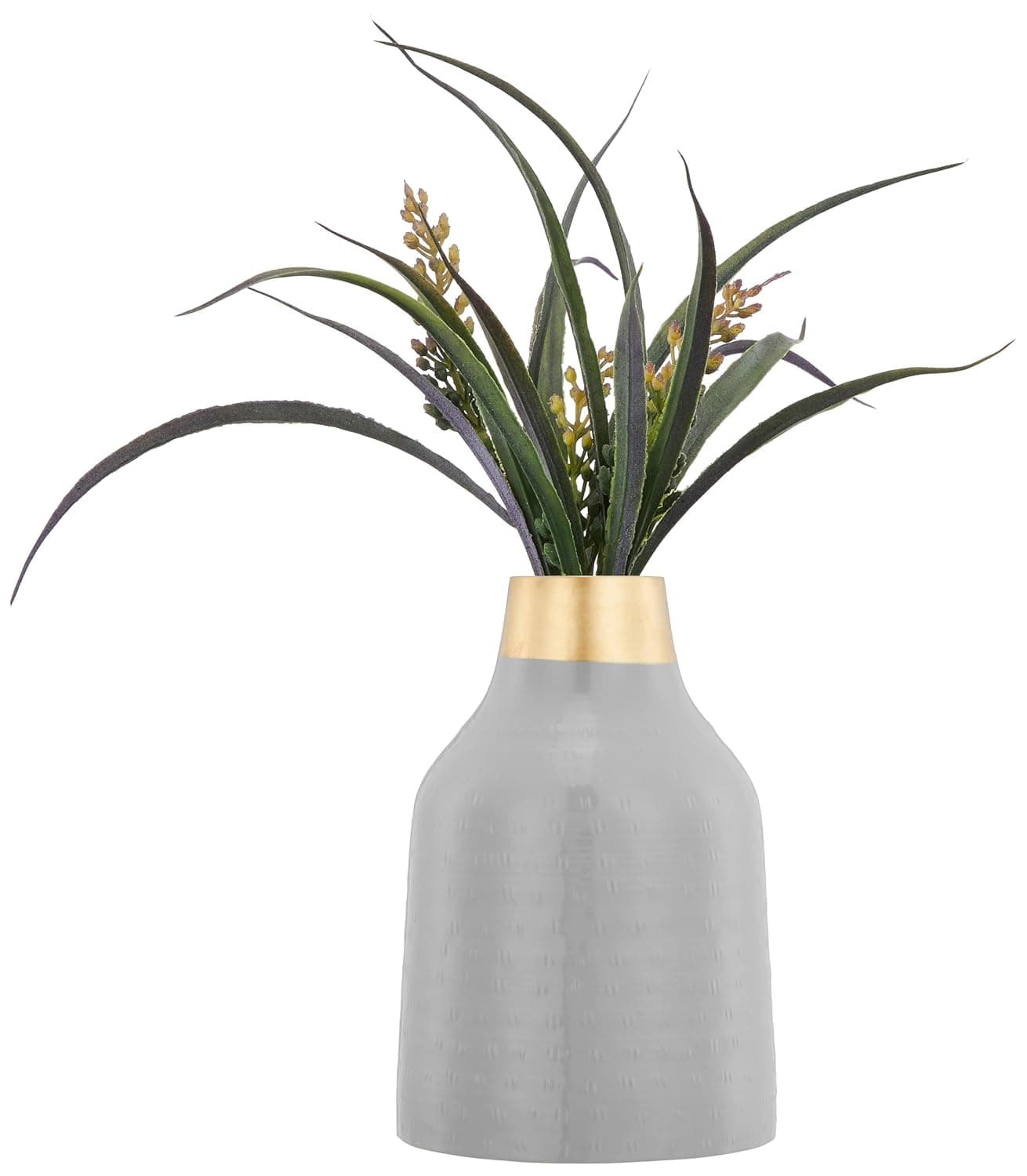 Amazon Brand - Solimo Flower Vase with Rust-Resistant Coating