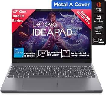 Lenovo IdeaPad Slim 3 15.3-inch Laptop (i5-13420H, 16GB, 512GB SSD)