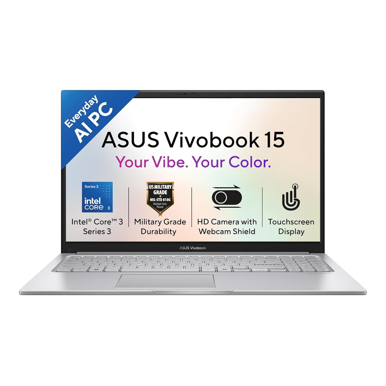 ASUS Vivobook 15 Intel Core 3 304 8GB 512GB Touchscreen