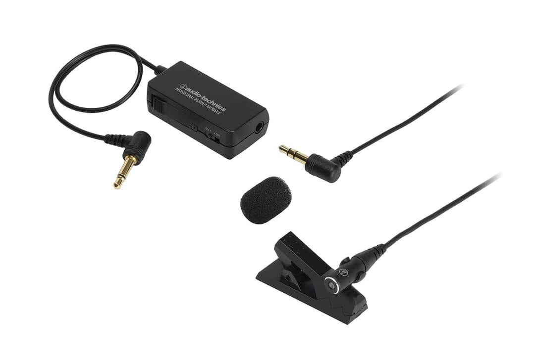 Audio-Technica Subminiature Mono Lavalier Condenser Microphone
