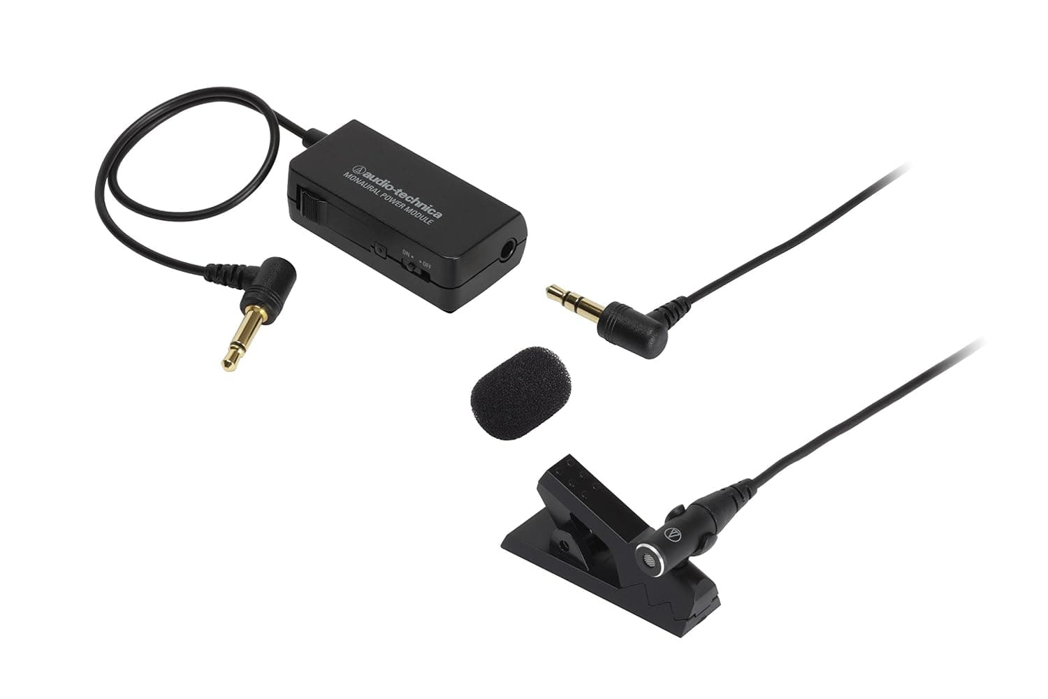 Audio-Technica Subminiature Mono Lavalier Condenser Microphone