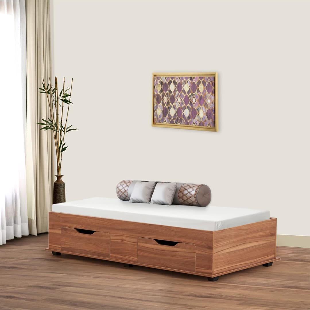 Home Centre Helios Lewis Diwan Single Bed with Storage