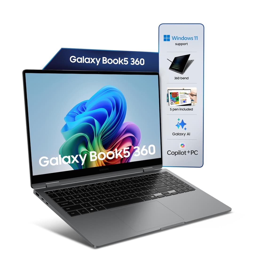 Samsung Galaxy Book5 360 15.6" Touchscreen 2-in-1 Laptop