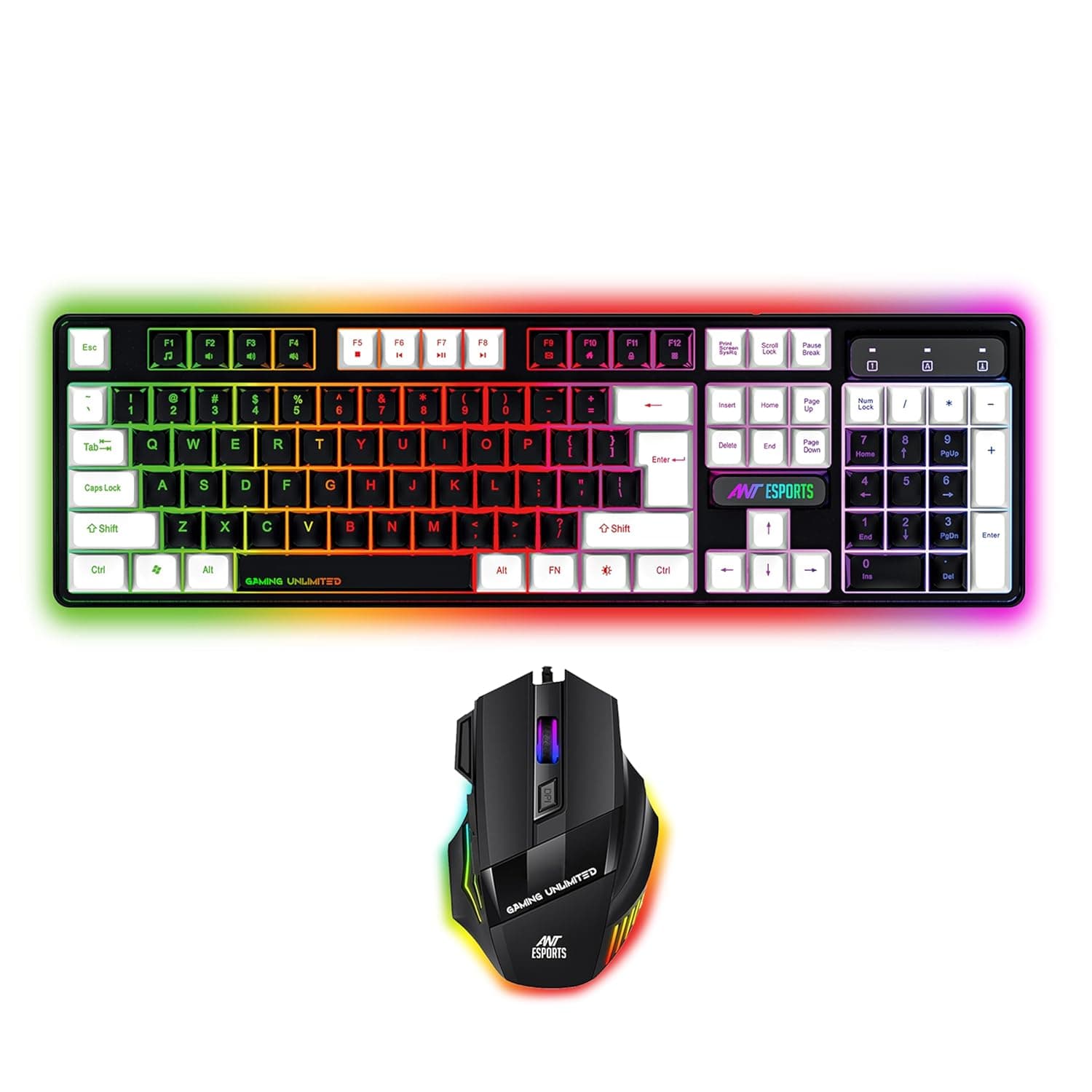 Ant Esports KM1410 Wired Gaming Keyboard and Mouse Combo