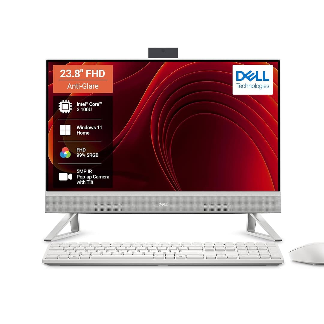 Dell 24 All-in-One 23.8-inch FHD (14th Gen Core i3, 8GB, 512GB SSD)