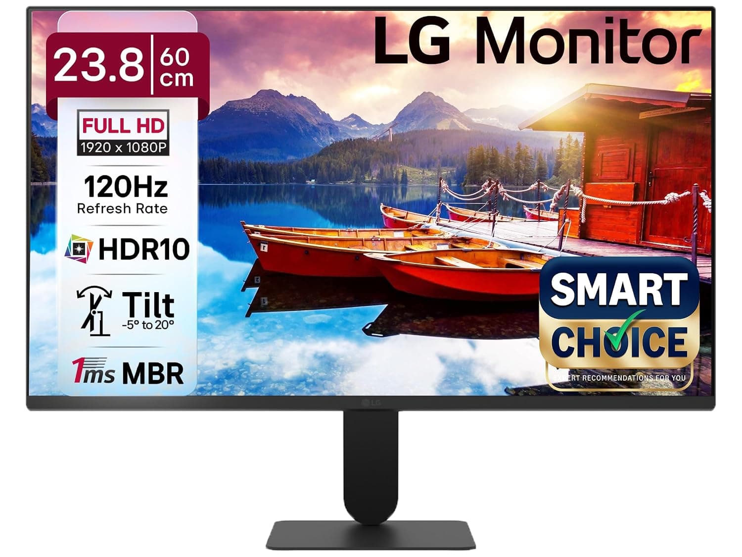 LG 24U411A-BN 24-inch FHD 120Hz IPS Monitor