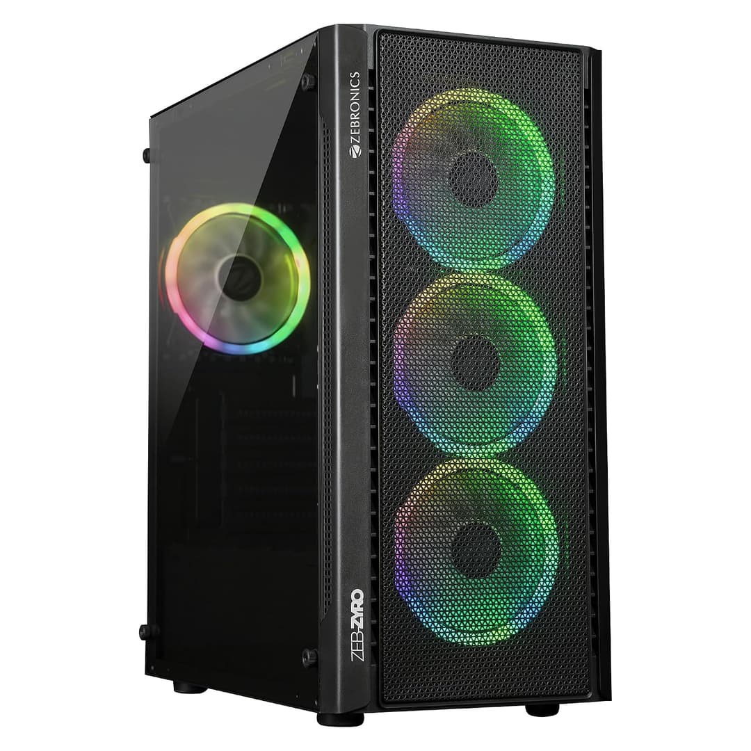 Zebronics Zyro Mid-Tower Gaming Cabinet
