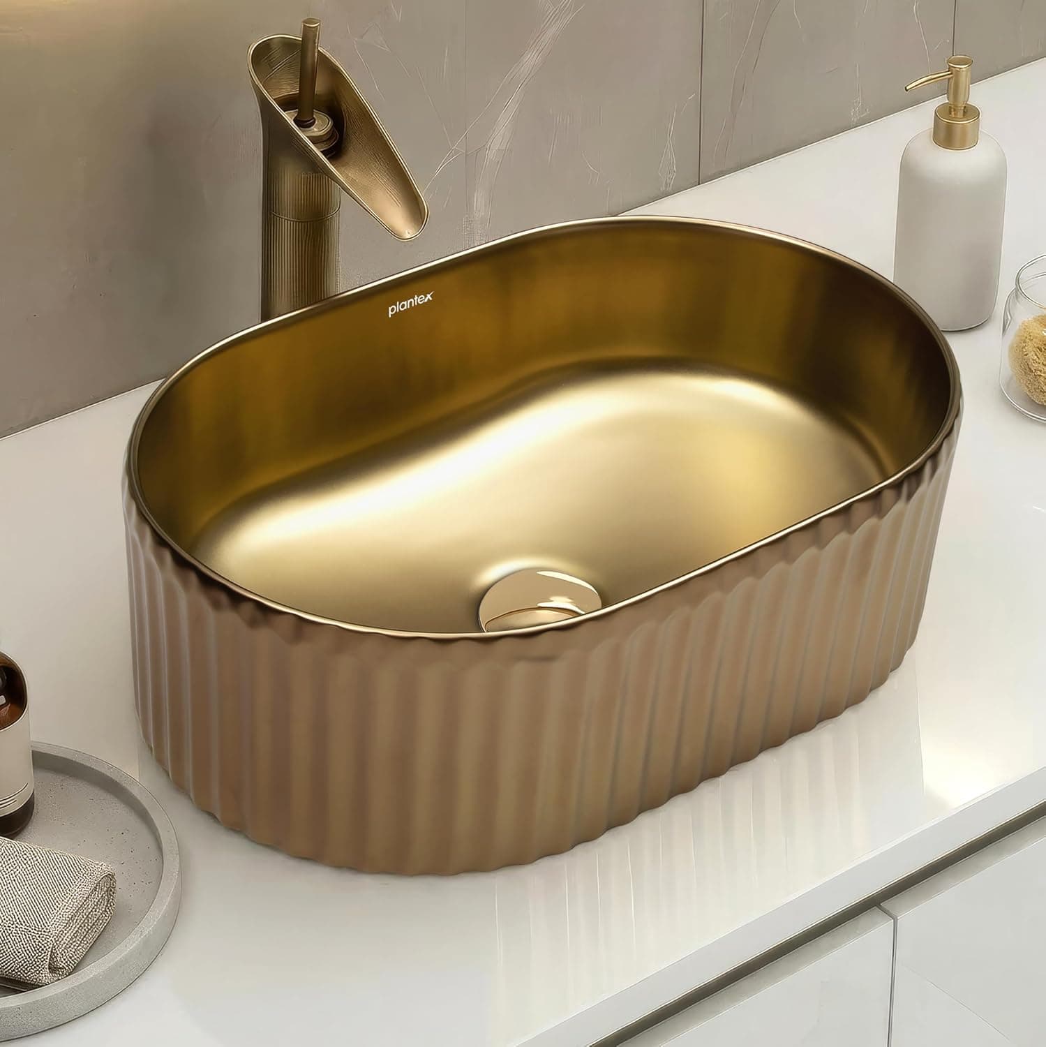 Plantex Indo-European Table Top Ceramic Wash Basin