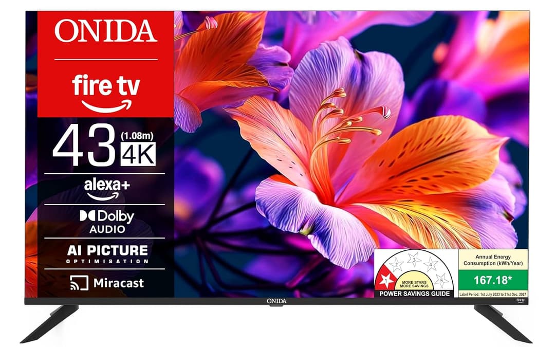 Onida 43 Inch 4K Ultra HD Smart LED Fire TV 43UFD
