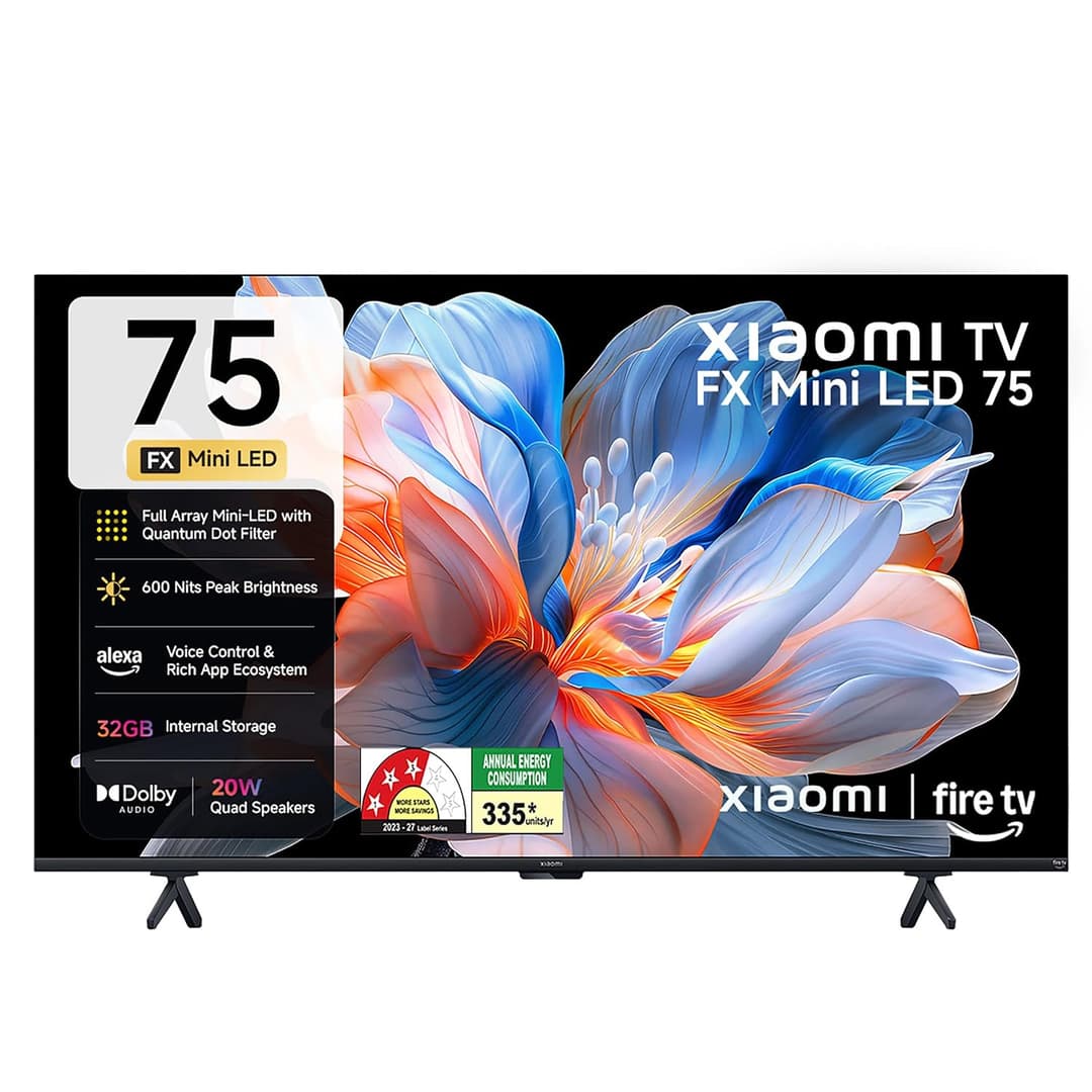 Xiaomi 75 inch FX 4K QD-Mini LED Smart Fire TV