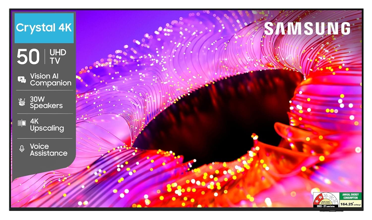 Samsung 50 Inch Crystal UHD 4K Smart TV UA50UE83AHULXL