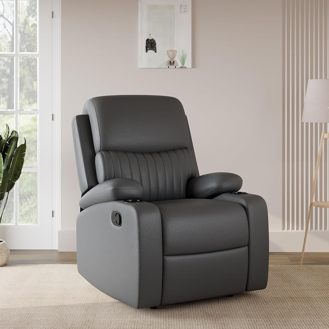 Amazon Brand Solimo Orleans Single Seater Manual Recliner
