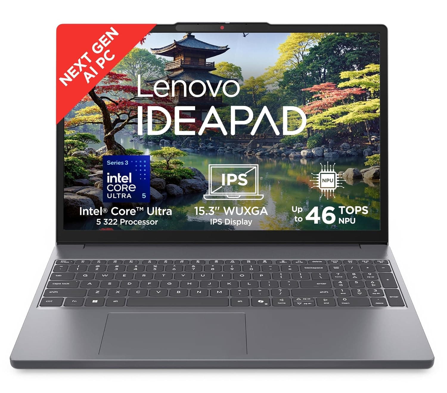 Lenovo IdeaPad Slim 3 15.3" Laptop (Core Ultra 5 322, 16GB, 512GB)