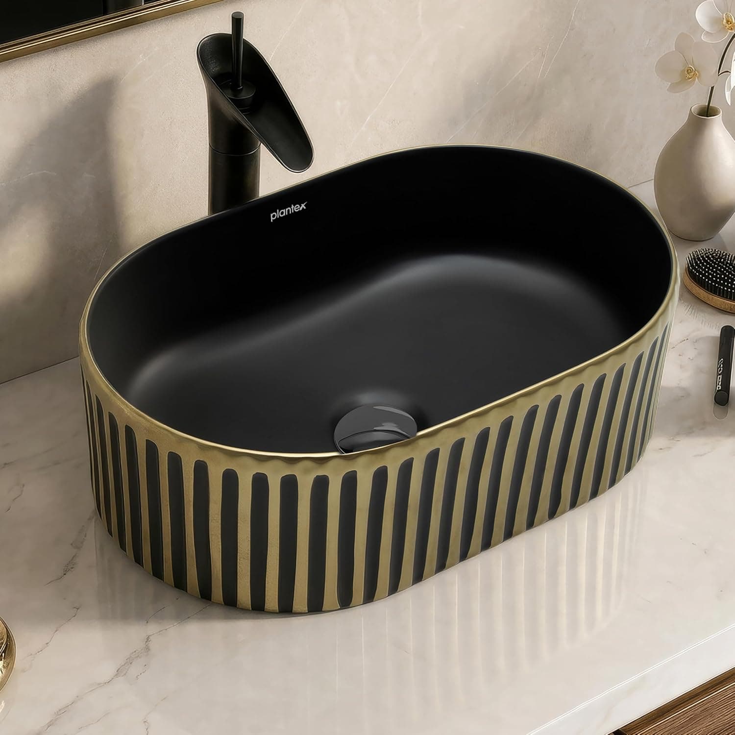 Plantex Indo-European Table Top Ceramic Wash Basin
