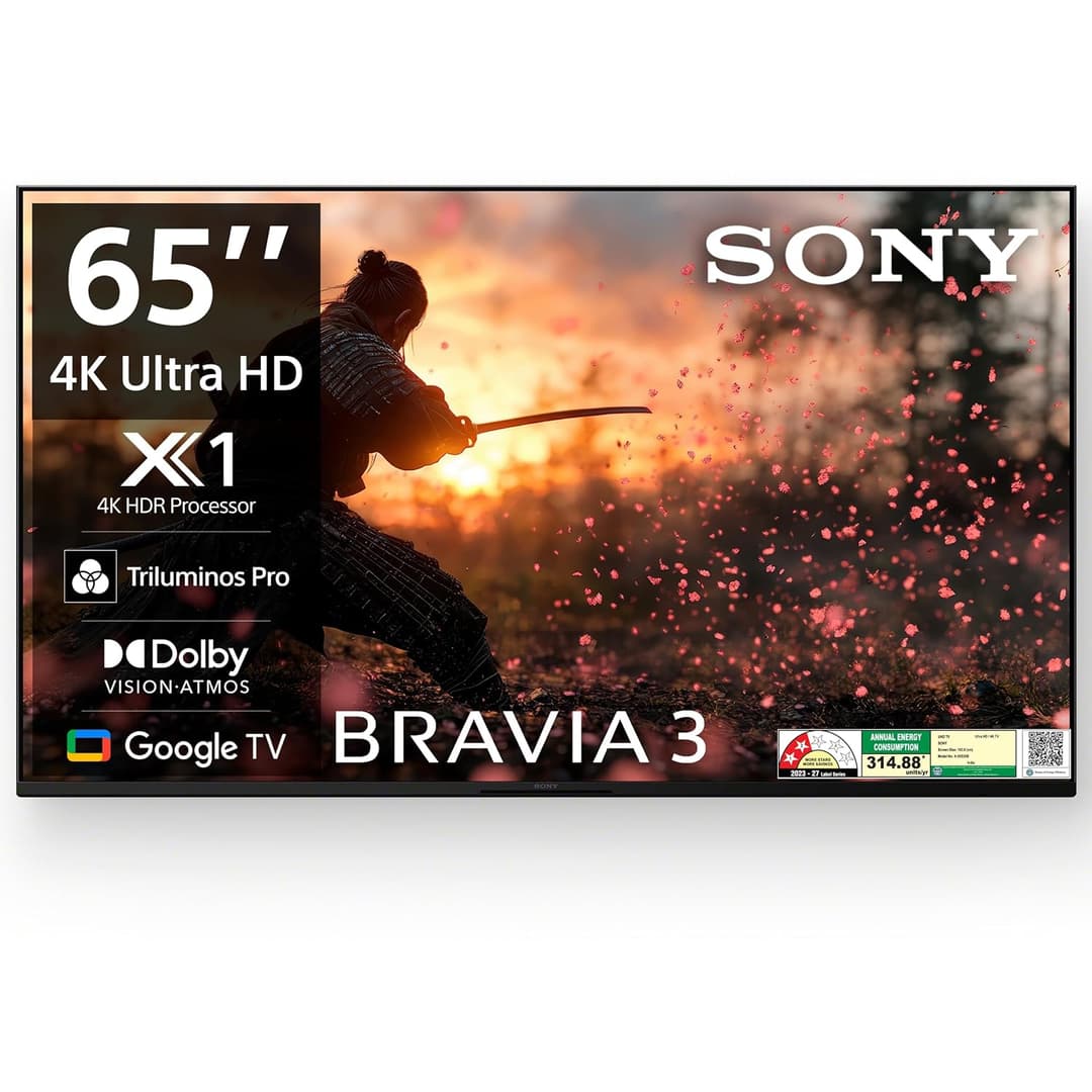 Sony BRAVIA 3 65 Inch 4K Ultra HD Google TV K-65S30B