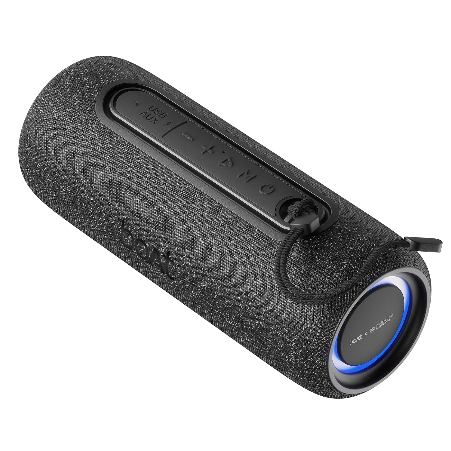 boAt Stone 350 Pro Plus 16W Signature Sound, Up to 8 Hours Playtime, IPX5 Resistance, Type-C Charging, TWS for 2X Power, Built-in Mic, Voice Assistant Wireless Bluetooth Speaker (Carbon Black)