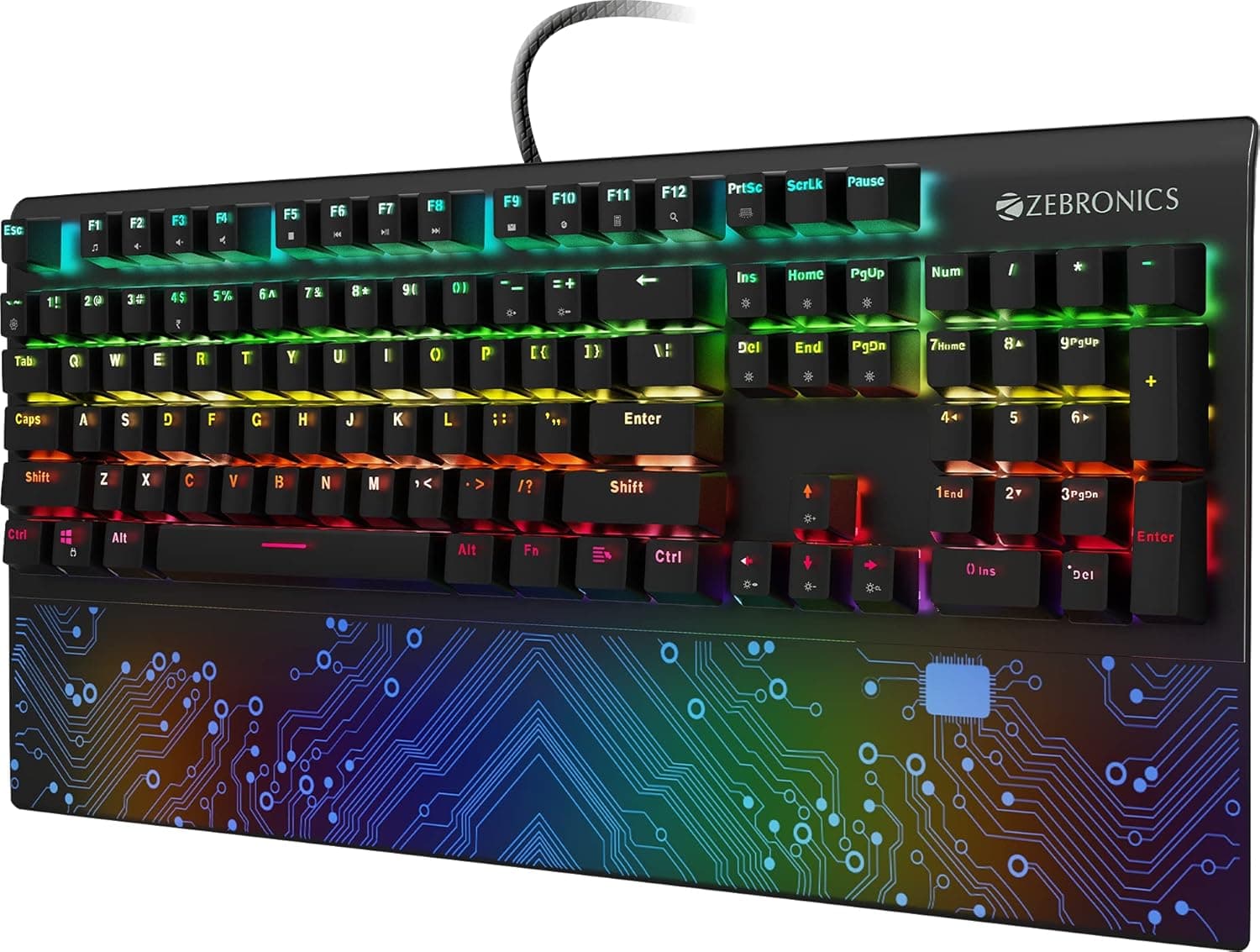 Zebronics Zeb-Max Chroma Mechanical Gaming Keyboard