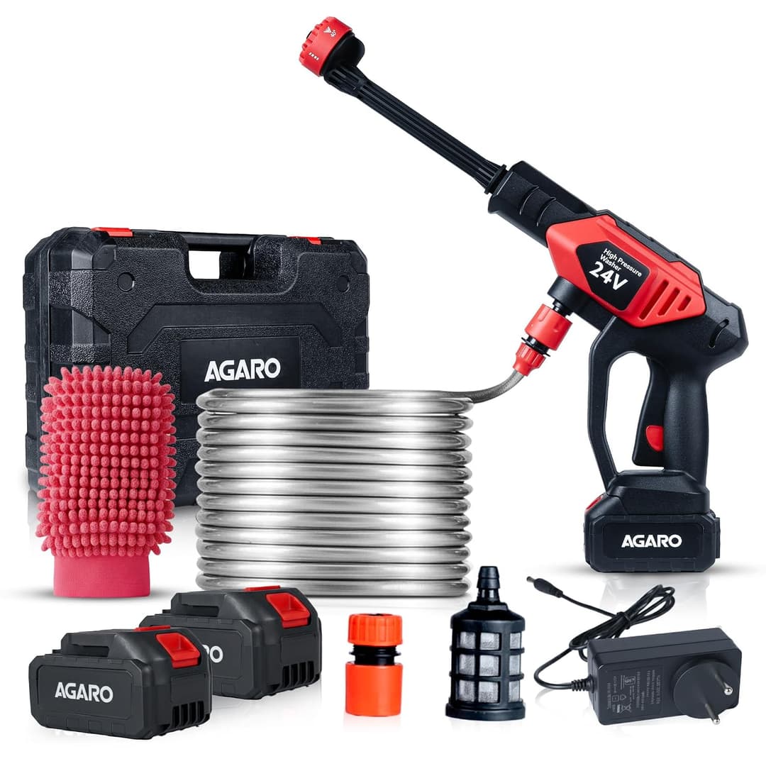 AGARO Marvel Cordless High Pressure Washer Gun