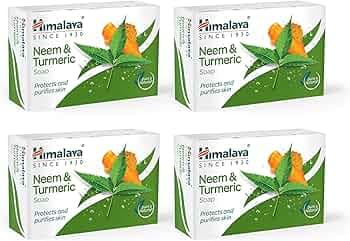 Himalaya Neem & Turmeric Soap (125g x 4)