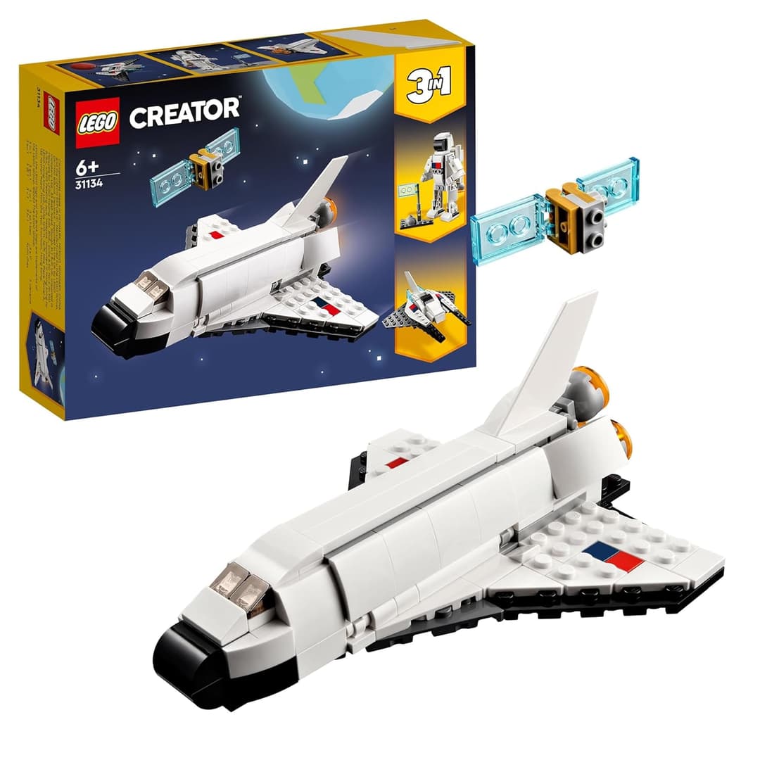 LEGO Creator 3in1 Space Shuttle 31134 Building Toy Set
