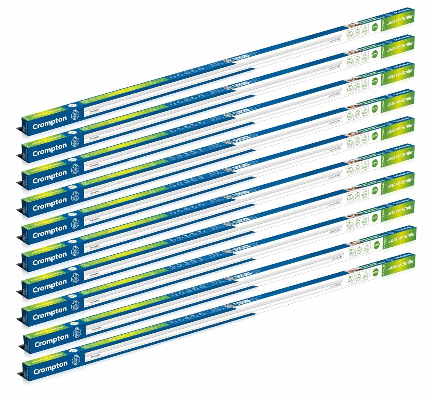 Crompton Laser Ray Smile 20W LED Batten (Pack of 10)