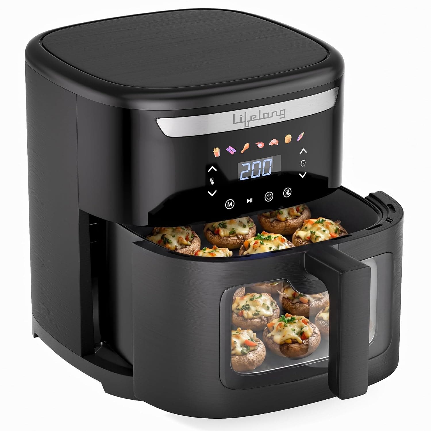 Lifelong 7L 1500W Digital Air Fryer with Viewing Window