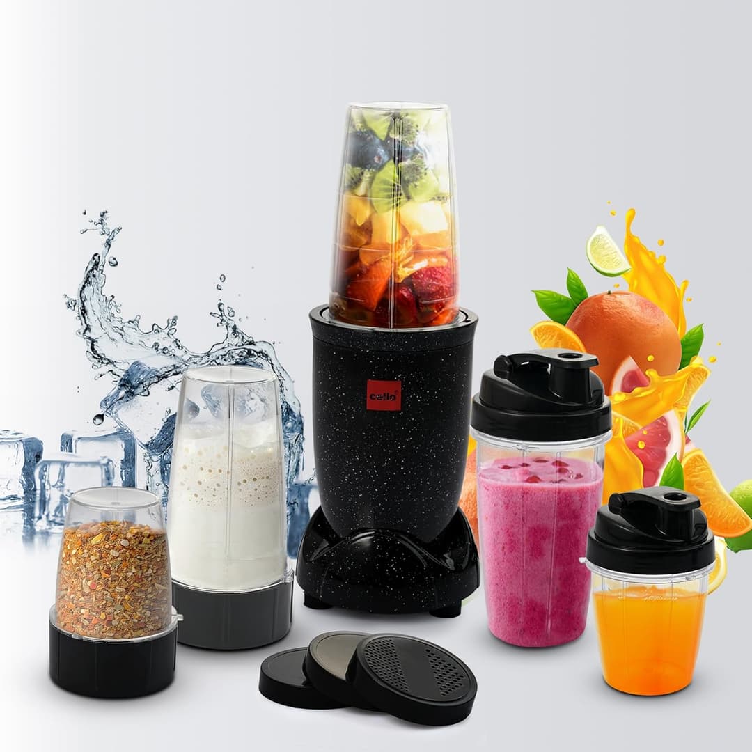 Cello Nutri Maxx Pro 500W Mixer Grinder with 5 Jars